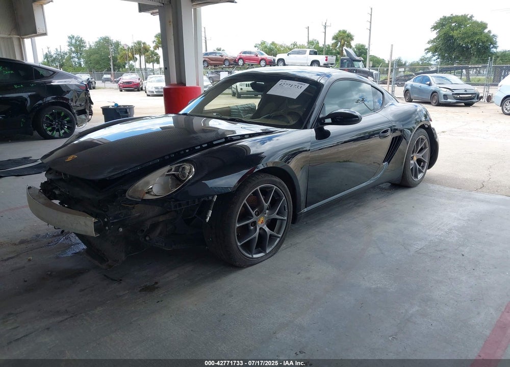 2007 PORSCHE CAYMAN VIN: WP0AA29817U763265