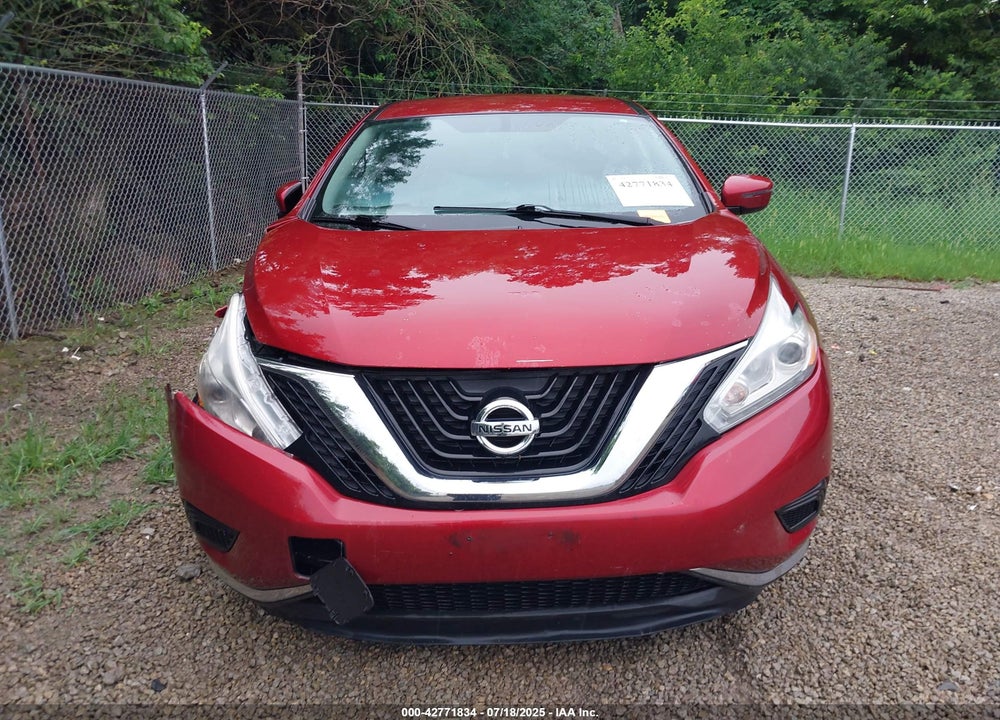 2016 NISSAN MURANO VIN: 5N1AZ2MH5GN113358