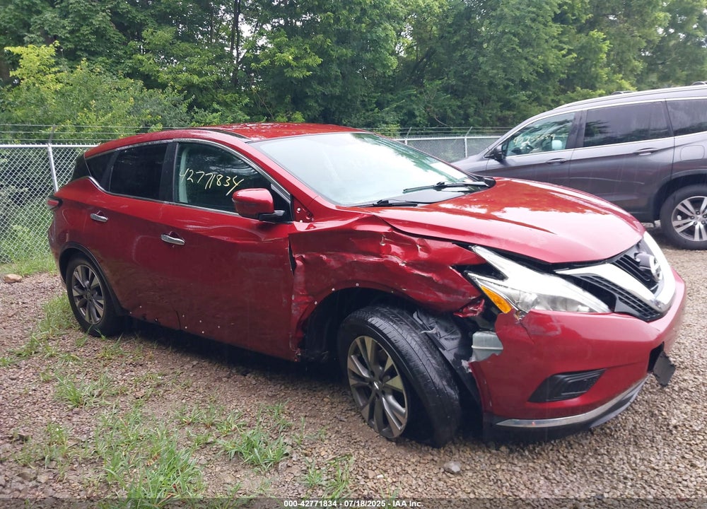 2016 NISSAN MURANO VIN: 5N1AZ2MH5GN113358