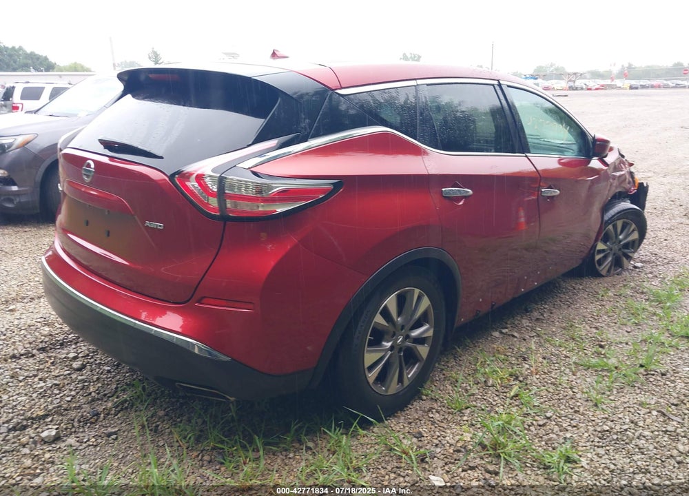 2016 NISSAN MURANO VIN: 5N1AZ2MH5GN113358