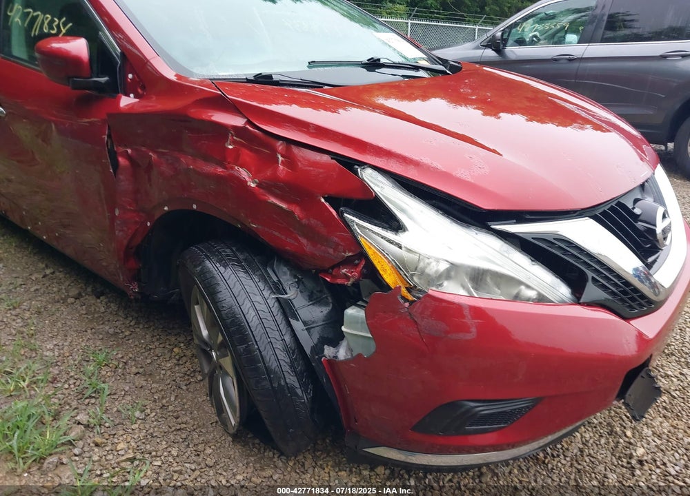 2016 NISSAN MURANO VIN: 5N1AZ2MH5GN113358