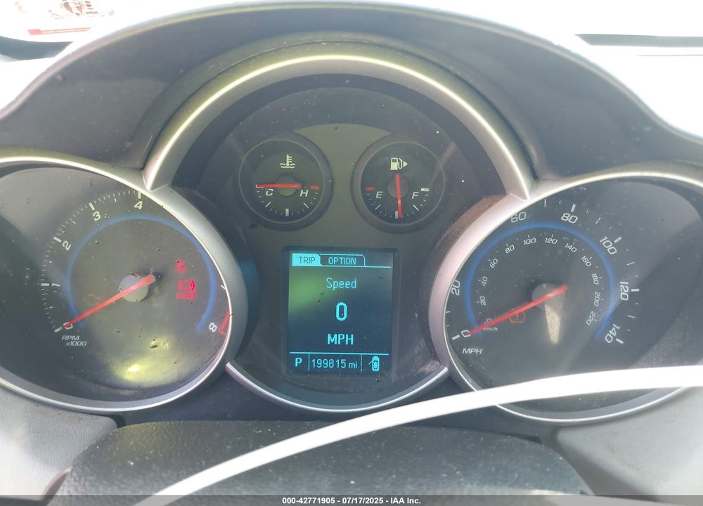 2016 CHEVROLET CRUZE LIMITED VIN: 1G1PE5SB2G7183052