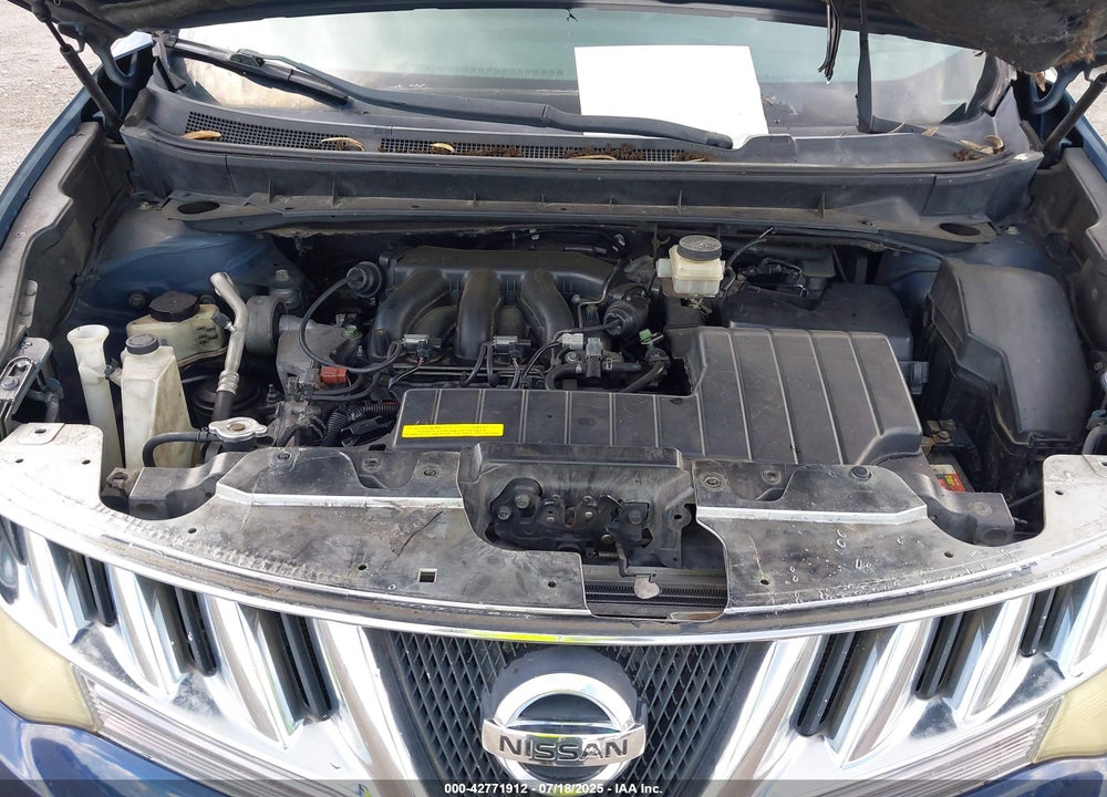 2009 NISSAN MURANO VIN: JN8AZ18W79W115346