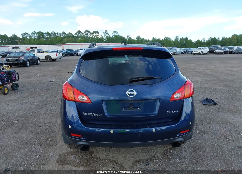2009 NISSAN MURANO VIN: JN8AZ18W79W115346