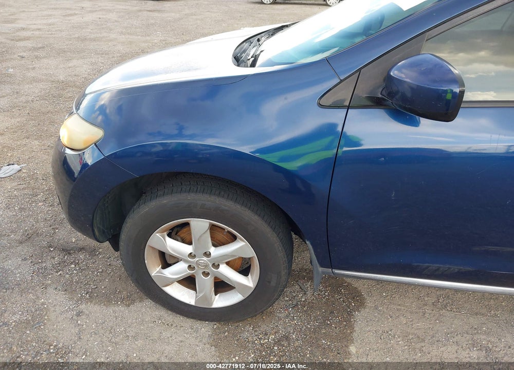 2009 NISSAN MURANO VIN: JN8AZ18W79W115346