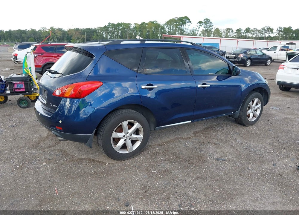 2009 NISSAN MURANO VIN: JN8AZ18W79W115346