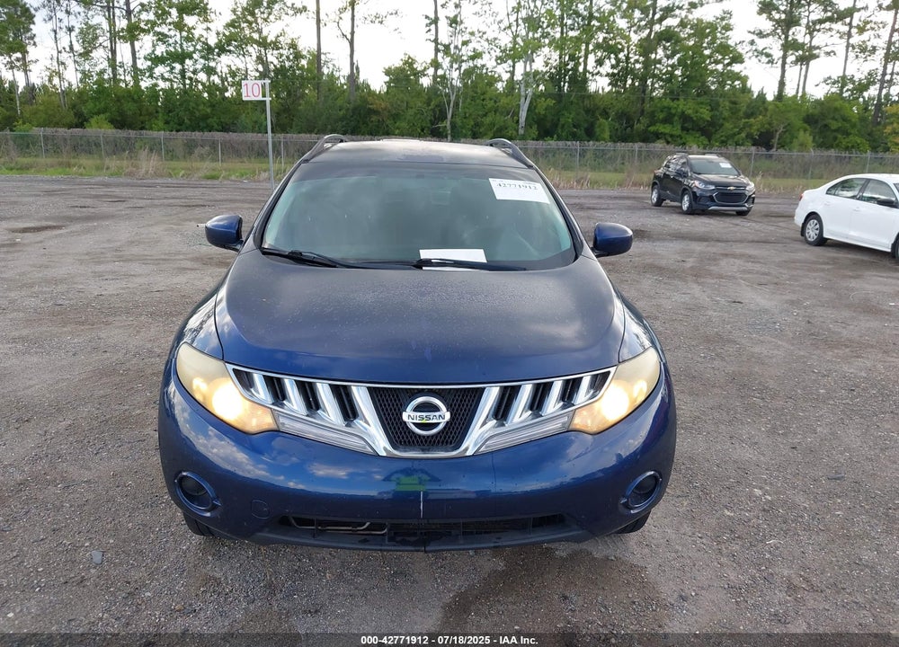 2009 NISSAN MURANO VIN: JN8AZ18W79W115346
