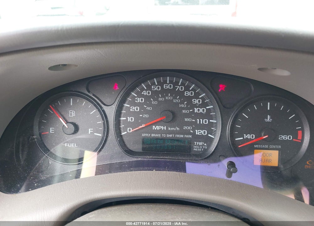 2000 CHEVROLET IMPALA VIN: 2G1WF55KXY9194465
