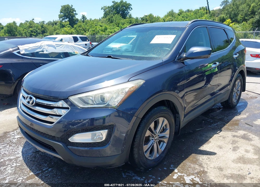 2015 HYUNDAI SANTA FE VIN: 5XYZU3LB8FG236358