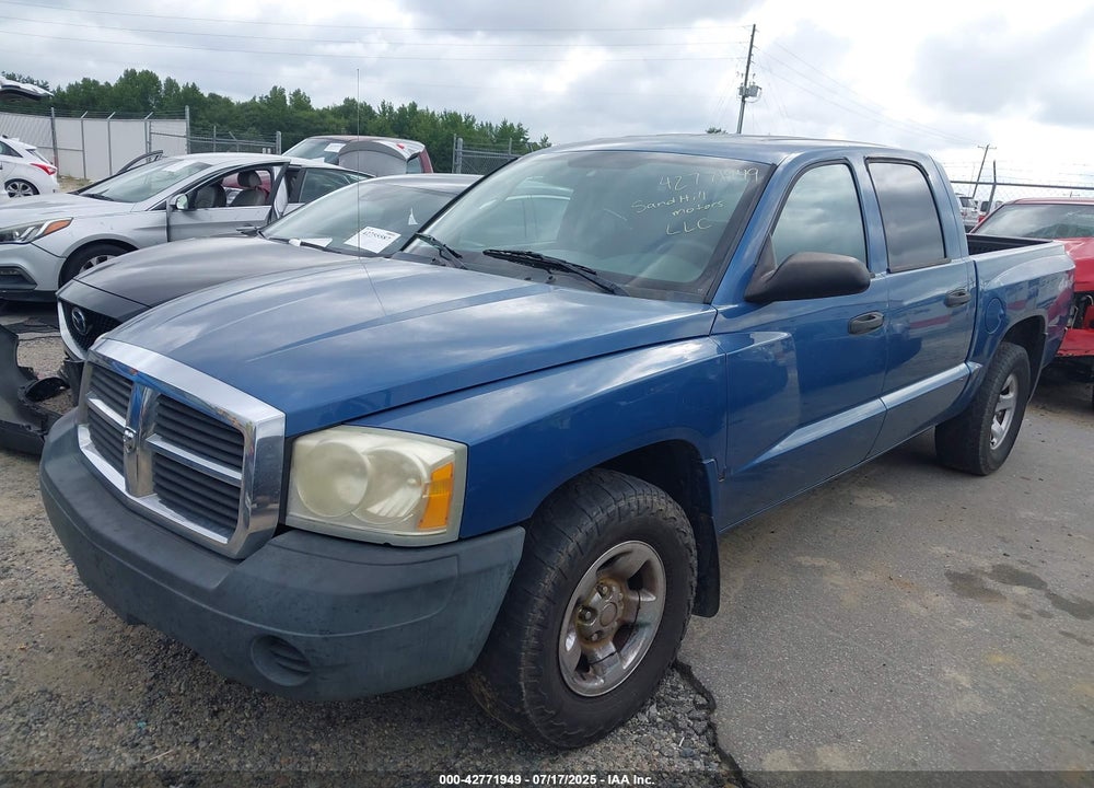 2005 DODGE DAKOTA ST VIN: 1D7HW28N05S128043