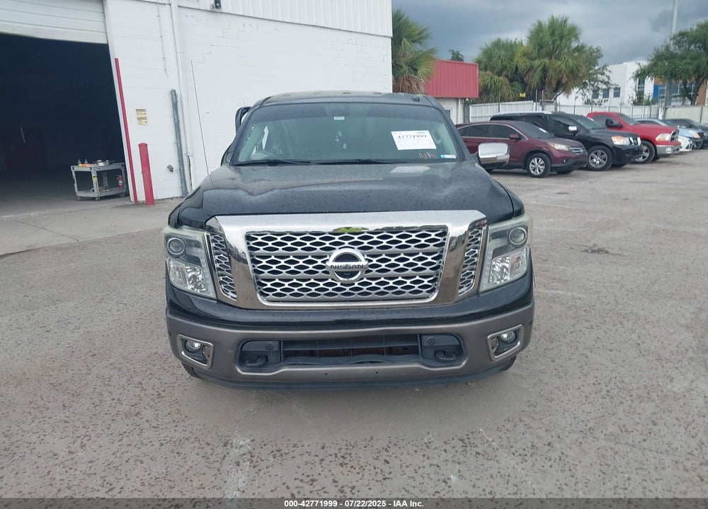 2017 NISSAN TITAN PLATINUM RESERVE VIN: 1N6AA1E67HN508448