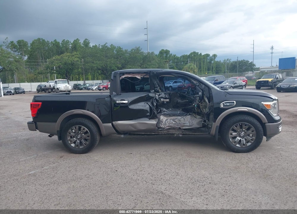 2017 NISSAN TITAN PLATINUM RESERVE VIN: 1N6AA1E67HN508448
