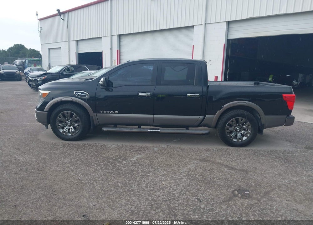 2017 NISSAN TITAN PLATINUM RESERVE VIN: 1N6AA1E67HN508448