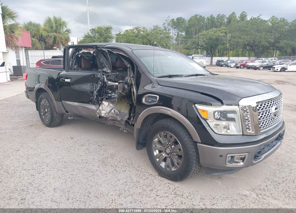 2017 NISSAN TITAN PLATINUM RESERVE VIN: 1N6AA1E67HN508448