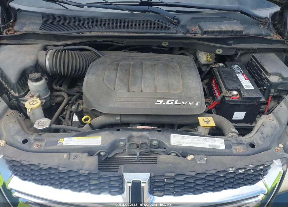2012 DODGE GRAND CARAVAN SXT VIN: 2C4RDGCG8CR342139