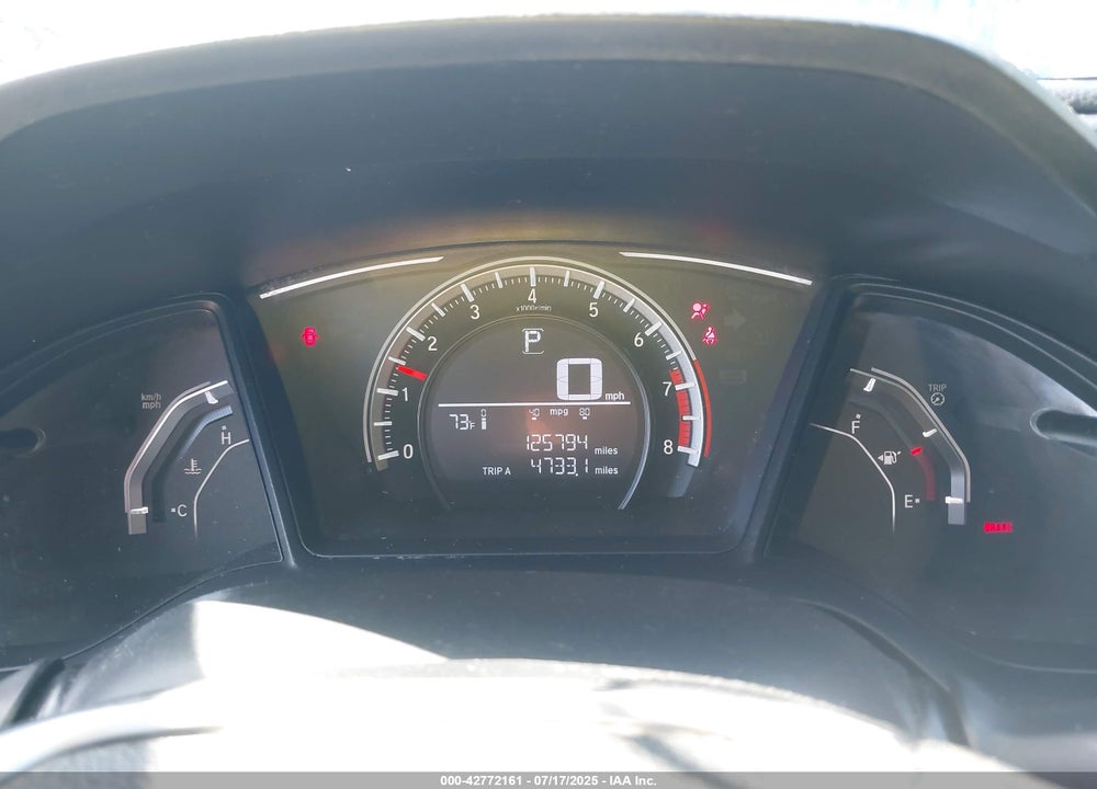 2017 HONDA CIVIC VIN: 2HGFC2F53HH522078