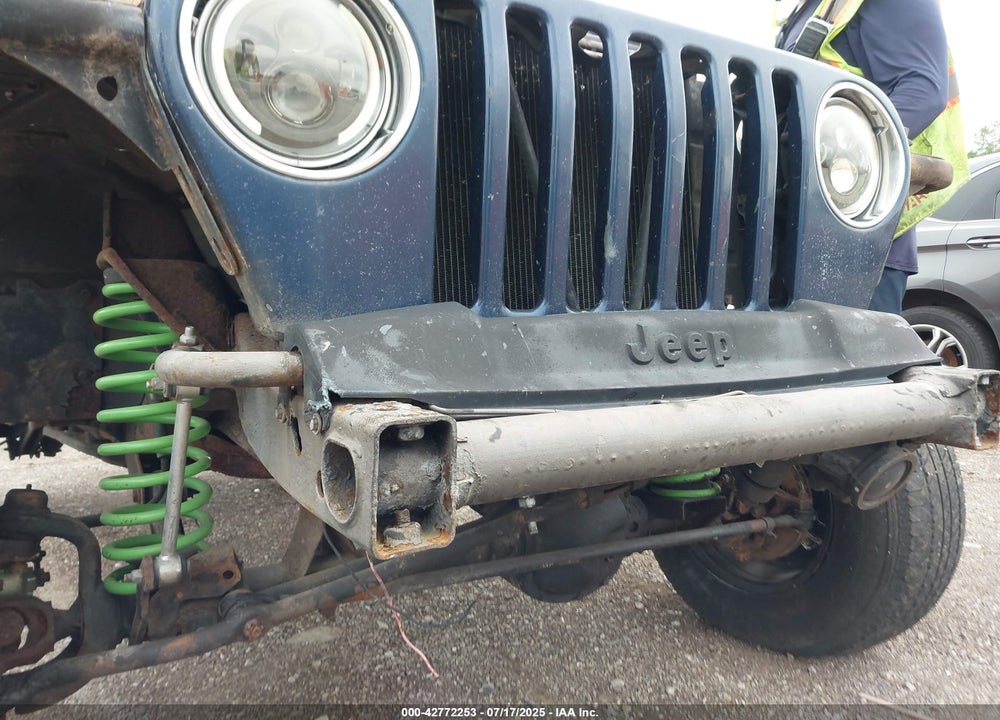 2000 JEEP WRANGLER SE VIN: 1J4FA29P4YP740134