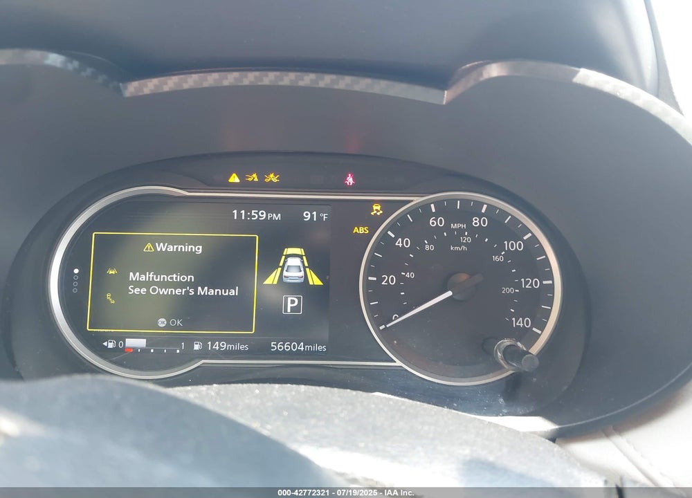 2021 NISSAN VERSA SV XTRONIC CVT VIN: 3N1CN8EV1ML855643