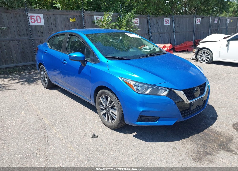 2021 NISSAN VERSA SV XTRONIC CVT VIN: 3N1CN8EV1ML855643