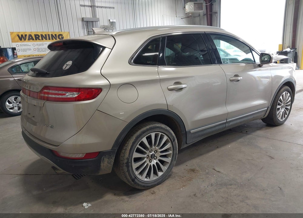 2015 LINCOLN MKC VIN: 5LMCJ2A9XFUJ21180