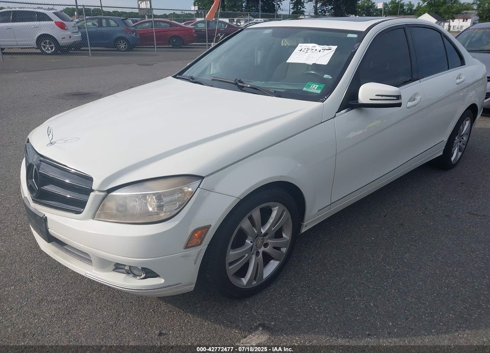2011 MERCEDES-BENZ C CLASS VIN: WDDGF8BB6BR165937