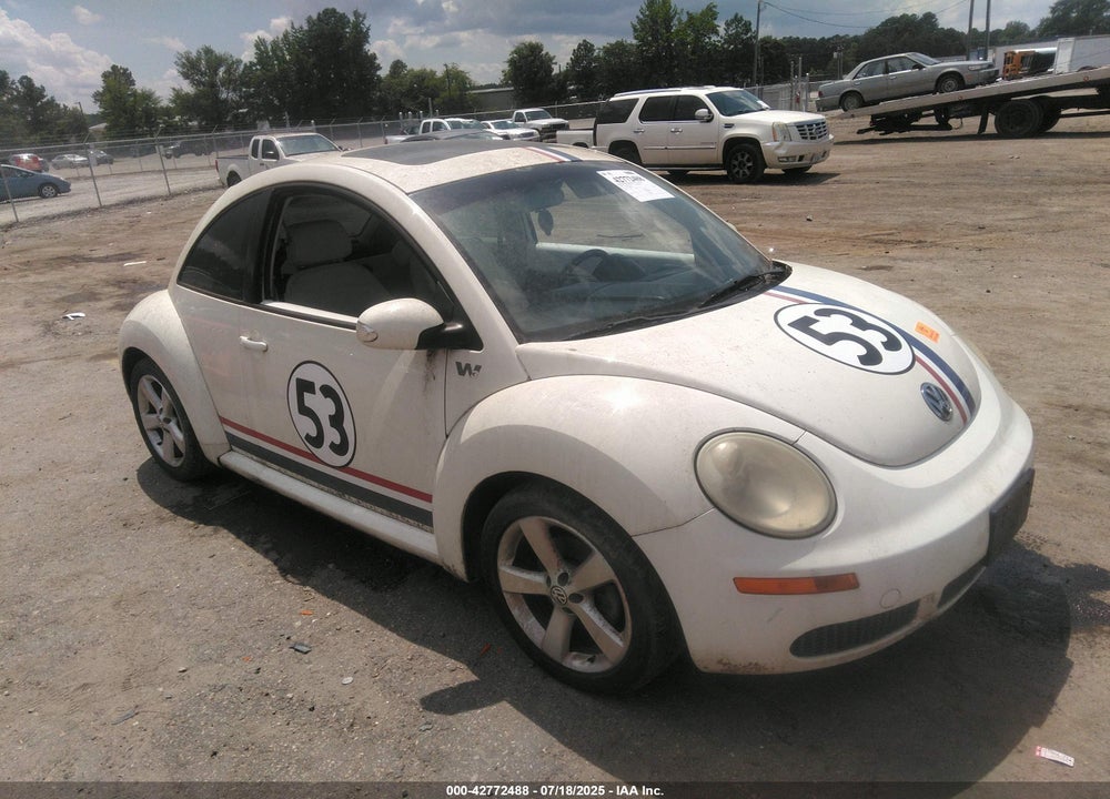 2008 VOLKSWAGEN NEW BEETLE BLACK TIE EDITION/TRIPLE WHITE VIN: 3VWFW31C98M521453