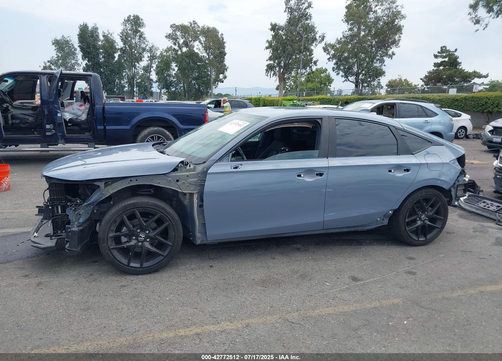 2022 HONDA CIVIC VIN: 19XFL2H88NE017165