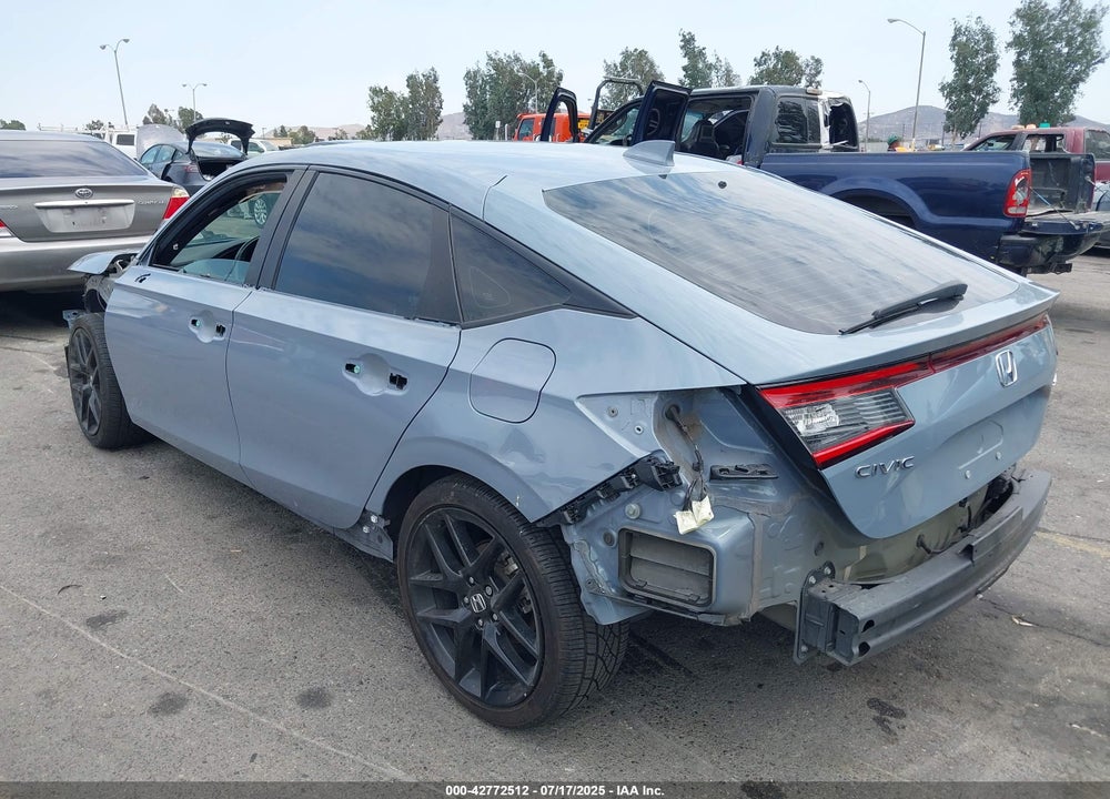2022 HONDA CIVIC VIN: 19XFL2H88NE017165