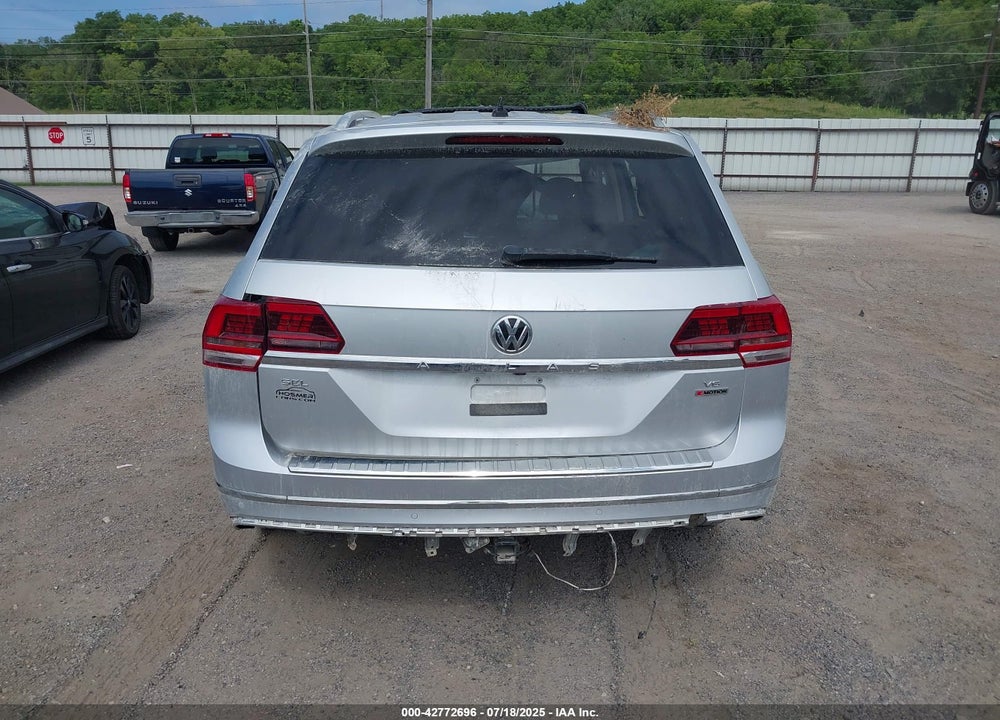 2019 VOLKSWAGEN ATLAS 3.6L V6 SEL R-LINE VIN: 1V2RR2CAXKC617452