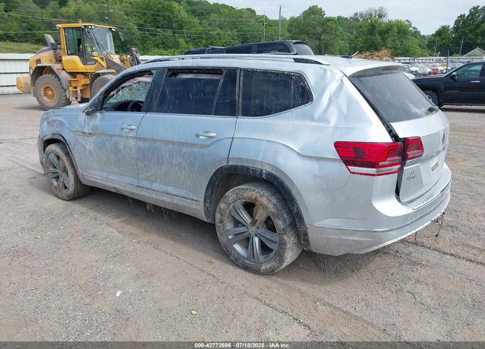 2019 VOLKSWAGEN ATLAS 3.6L V6 SEL R-LINE VIN: 1V2RR2CAXKC617452