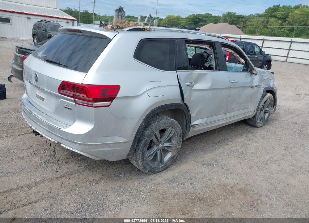 2019 VOLKSWAGEN ATLAS 3.6L V6 SEL R-LINE VIN: 1V2RR2CAXKC617452