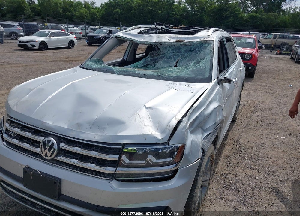 2019 VOLKSWAGEN ATLAS 3.6L V6 SEL R-LINE VIN: 1V2RR2CAXKC617452