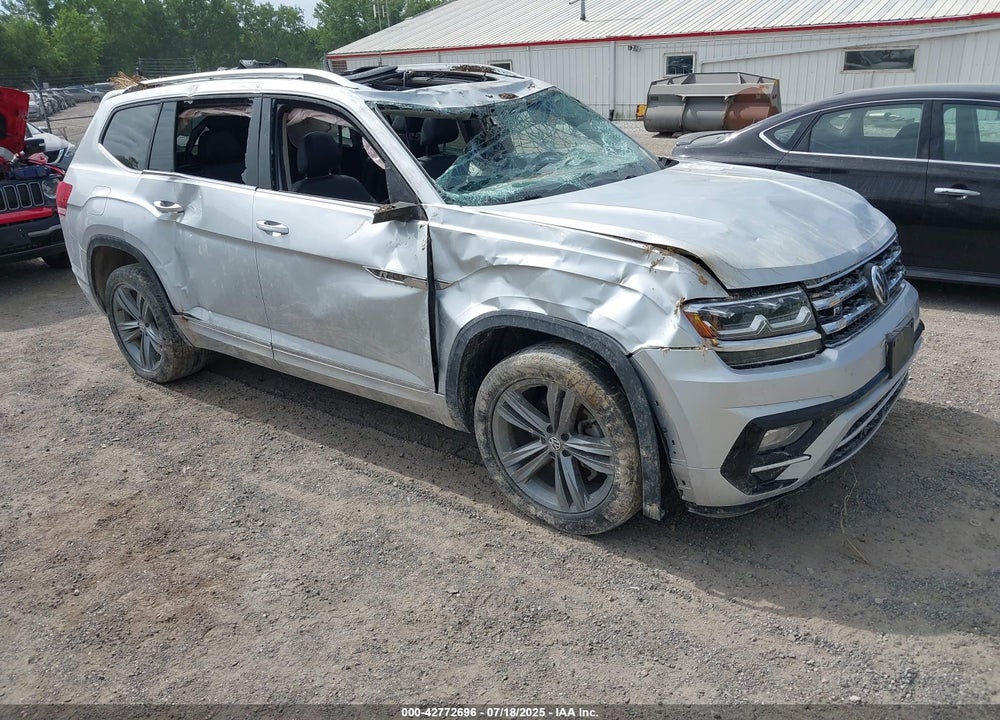 2019 VOLKSWAGEN ATLAS 3.6L V6 SEL R-LINE VIN: 1V2RR2CAXKC617452