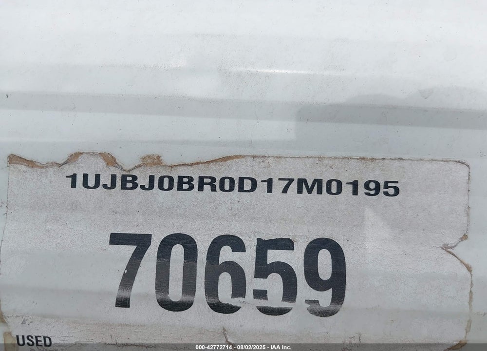 2013 OTHER JAYCO VIN: 1UJBJ0BR0D17M0195