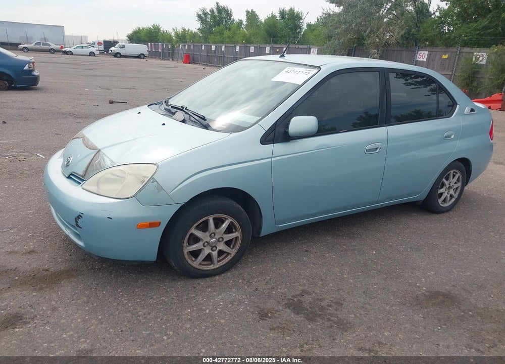 2001 TOYOTA PRIUS VIN: JT2BK12U810032410