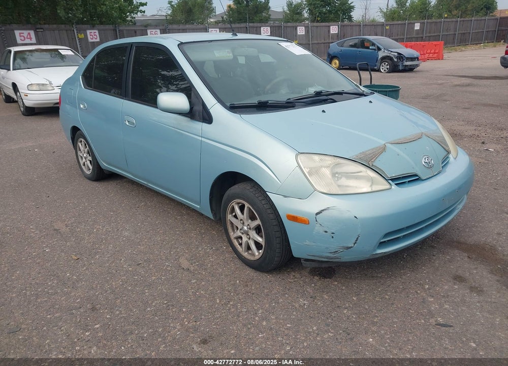 2001 TOYOTA PRIUS VIN: JT2BK12U810032410
