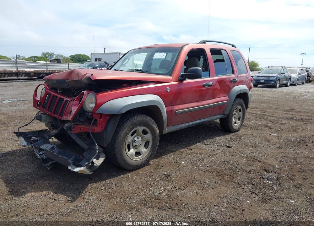 2006 JEEP LIBERTY SPORT VIN: 1J4GL48K16W279641