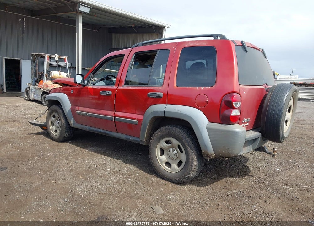 2006 JEEP LIBERTY SPORT VIN: 1J4GL48K16W279641