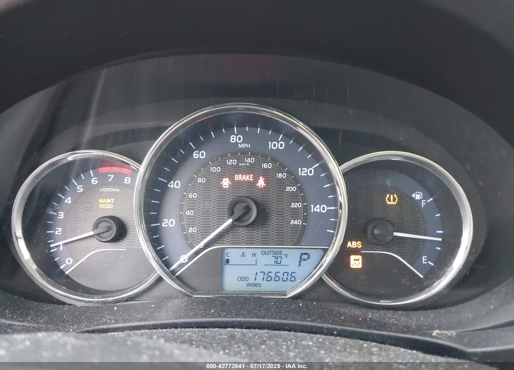 2014 TOYOTA COROLLA LE PLUS VIN: 2T1BURHE2EC148097
