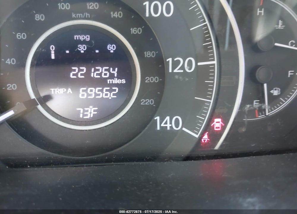 2013 HONDA CR-V VIN: 2HKRM3H38DH510665