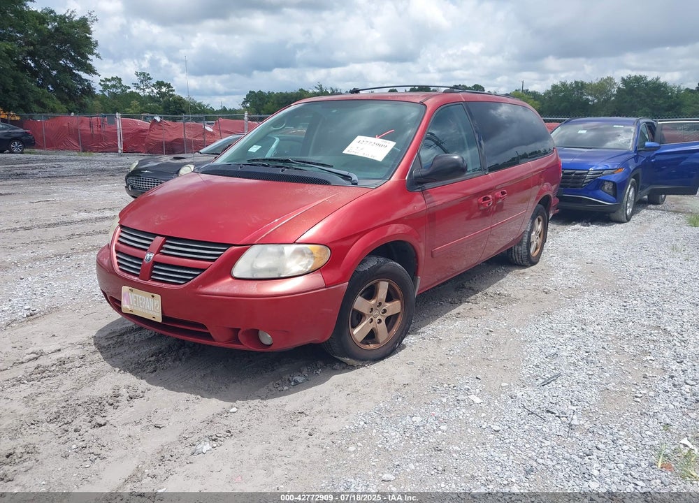 2005 DODGE GRAND CARAVAN SXT VIN: 2D4GP44L45R481294