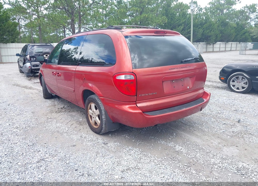 2005 DODGE GRAND CARAVAN SXT VIN: 2D4GP44L45R481294