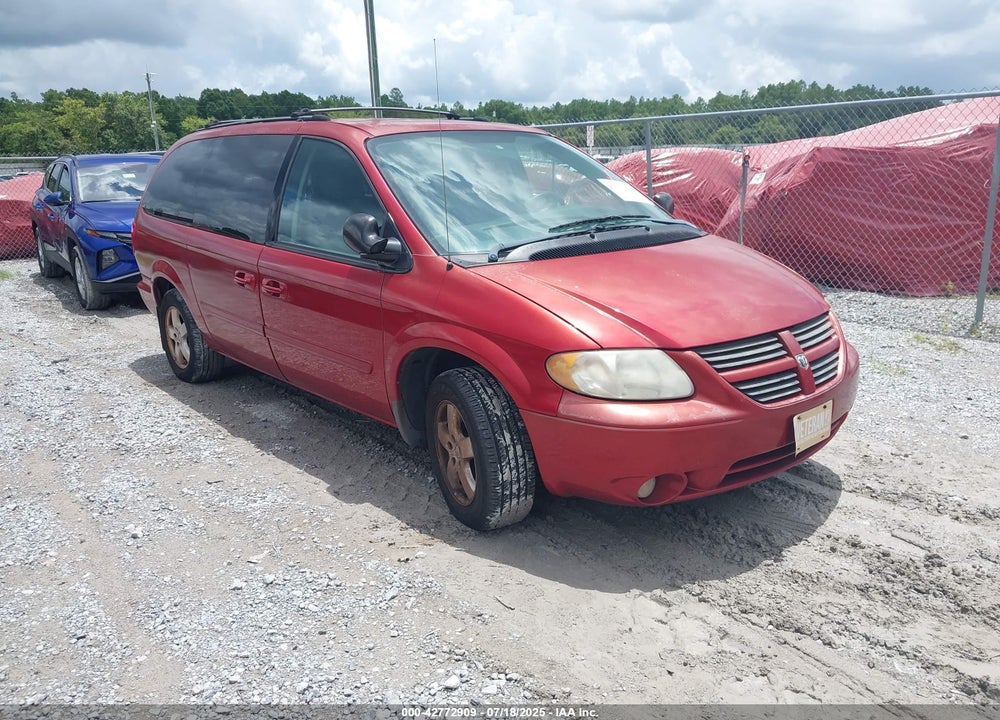 2005 DODGE GRAND CARAVAN SXT VIN: 2D4GP44L45R481294