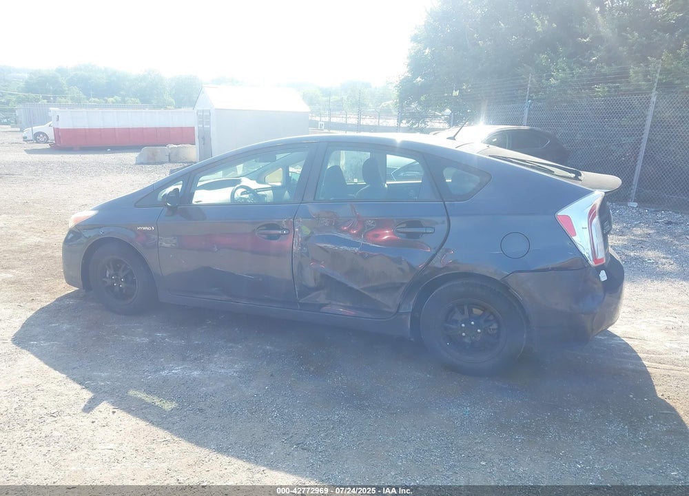 2012 TOYOTA PRIUS VIN: JTDKN3DUXC5447242