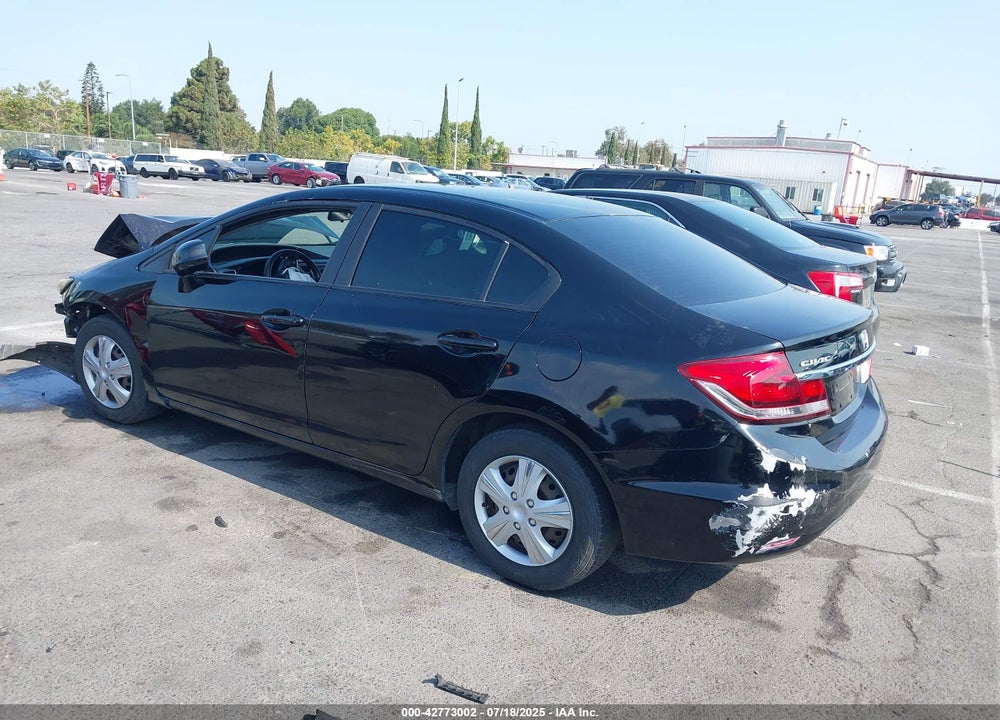 2013 HONDA CIVIC LX VIN: 19XFB2F56DE268504