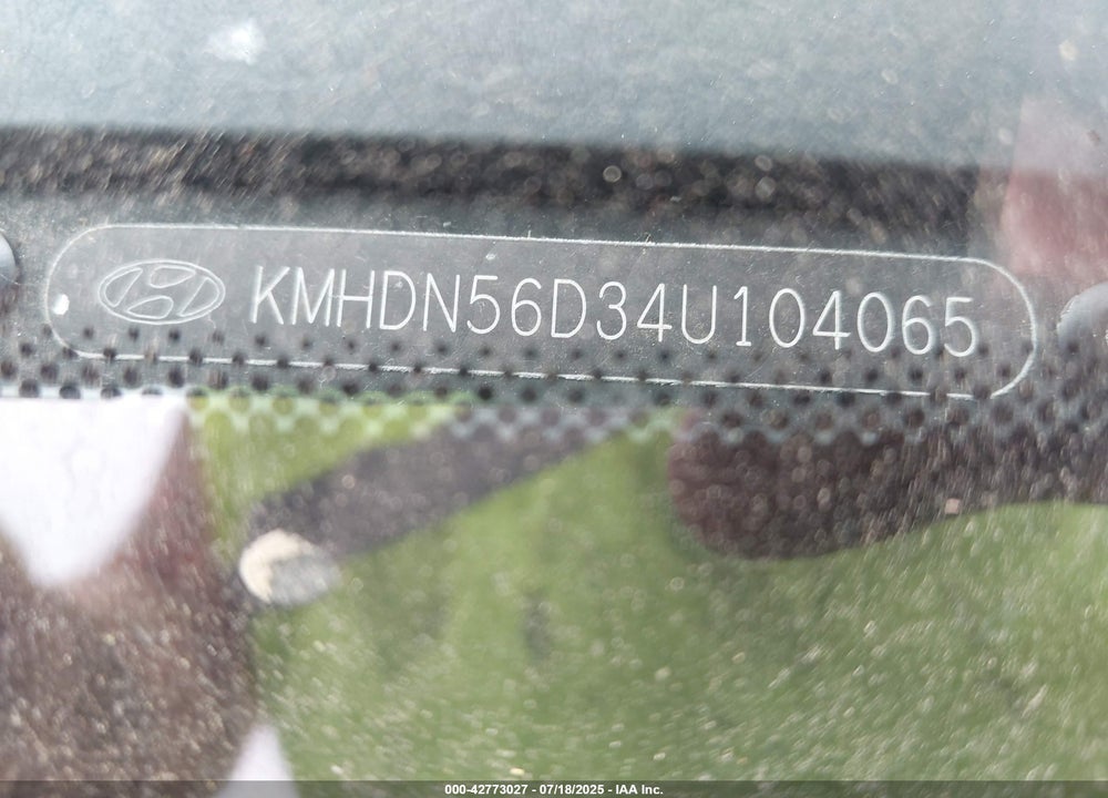 2004 HYUNDAI ELANTRA GT VIN: KMHDN56D34U104065