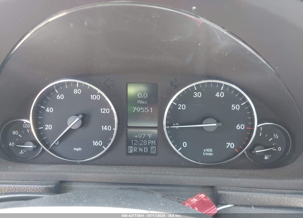 2005 MERCEDES-BENZ C 230 KOMPRESSOR SPORT VIN: WDBRF40J25F559798