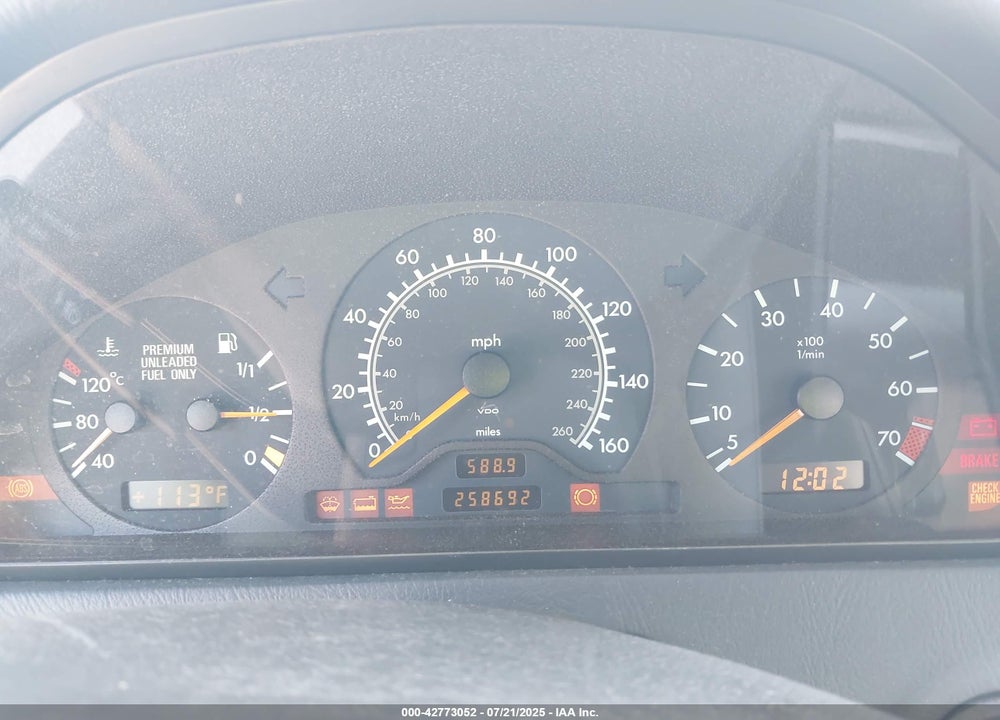 1997 MERCEDES-BENZ C 280 VIN: WDBHA28E7VA496104