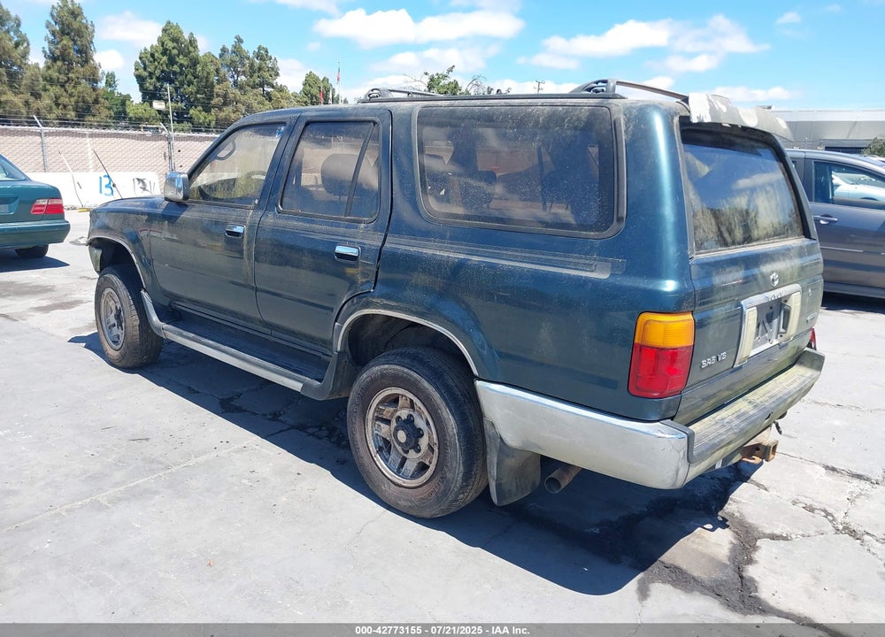 1995 TOYOTA 4RUNNER VN29 SR5 VIN: JT3VN29V8S0047589