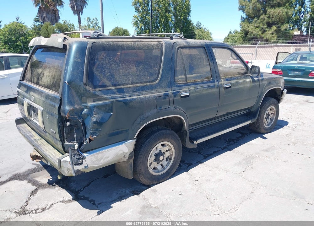 1995 TOYOTA 4RUNNER VN29 SR5 VIN: JT3VN29V8S0047589